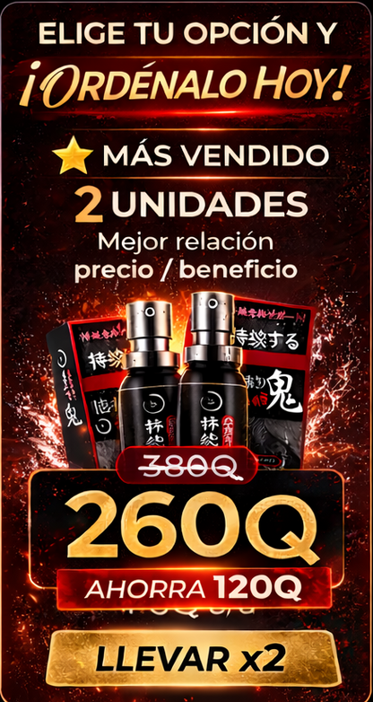 UncleYeah® · Spray de Control Masculino